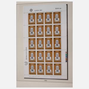 Große Briefmarkensammlung Europa und Welt