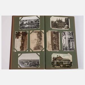 Zwei Ansichtskartenalben Deutschland