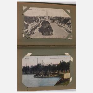 Zwei Ansichtskartenalben Deutschland