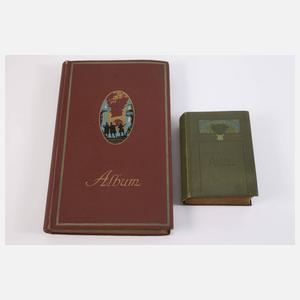 Zwei Ansichtskartenalben Deutschland