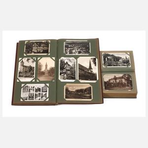 Zwei Ansichtskartenalben Deutschland