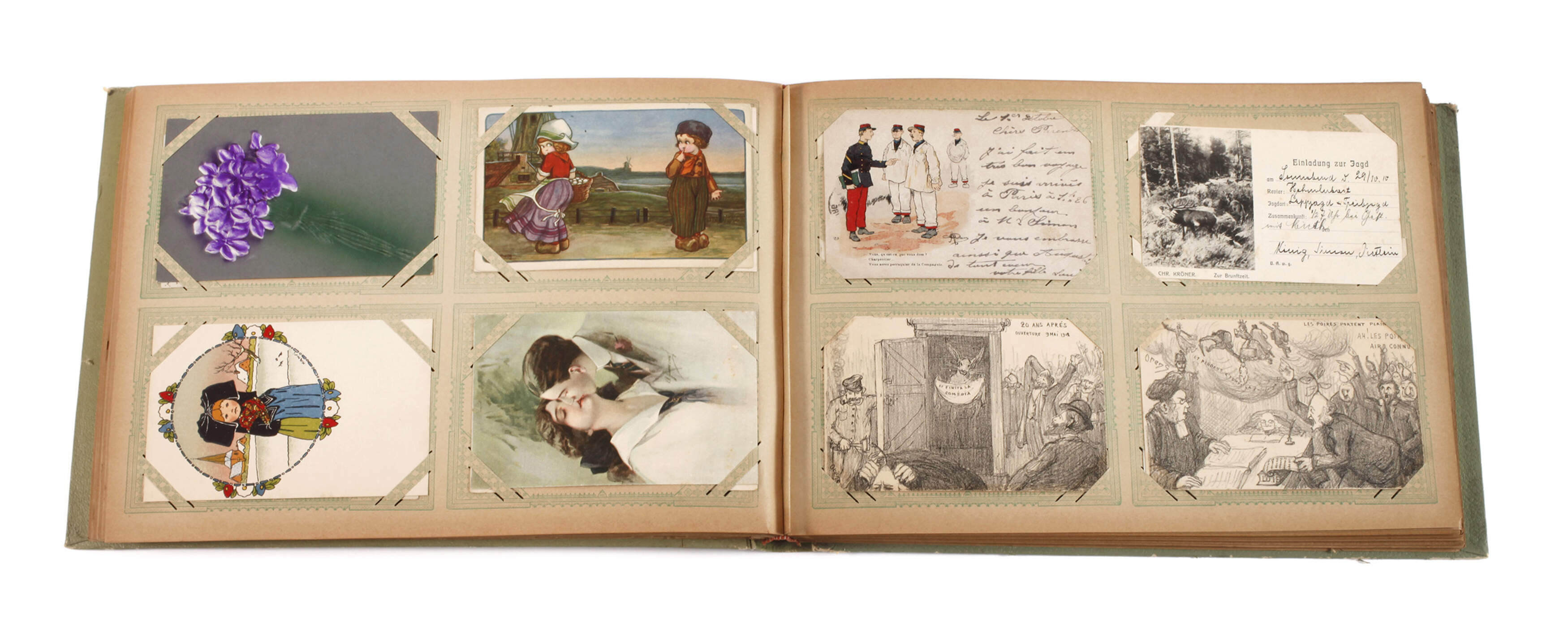 Postkartenalbum Kitsch