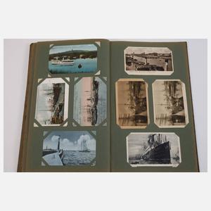 Postkartenalbum Schiffe