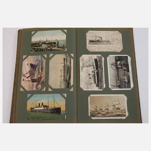 Postkartenalbum Schiffe