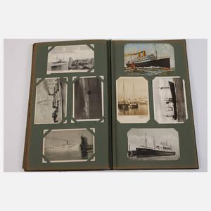 Postkartenalbum Schiffe