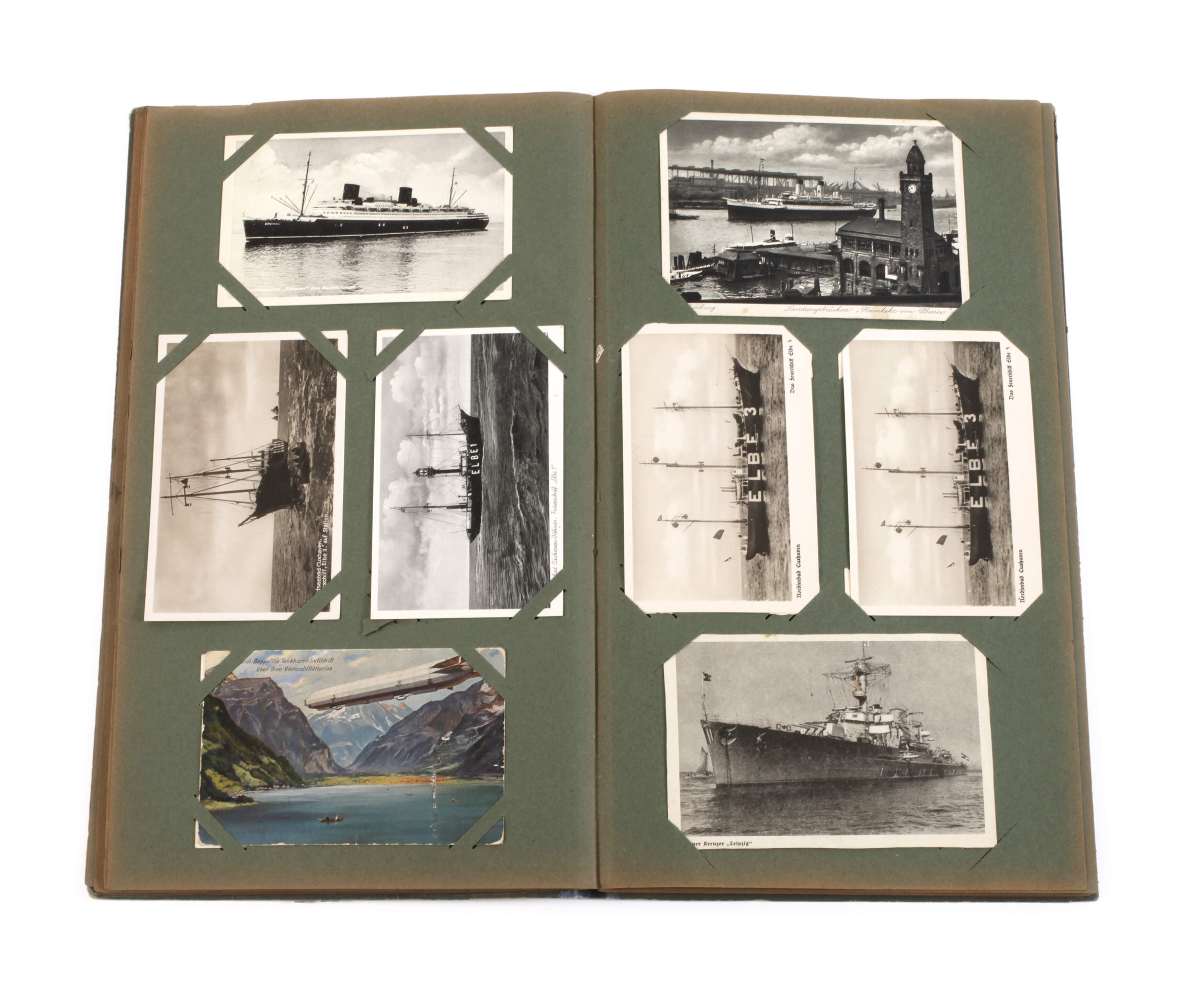 Postkartenalbum Schiffe