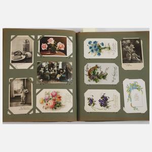 Großes Ansichtskartenalbum Varia