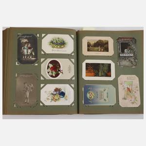 Großes Ansichtskartenalbum Varia