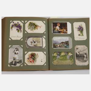Großes Ansichtskartenalbum Varia