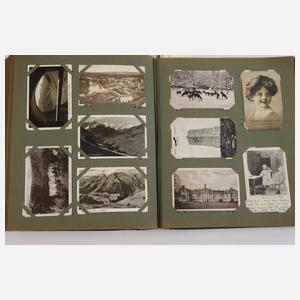 Großes Ansichtskartenalbum Varia