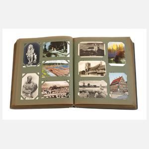 Großes Ansichtskartenalbum Varia