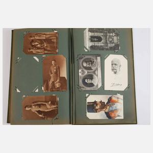 Postkartenalbum Adel