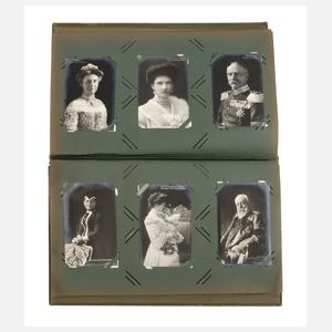 Postkartenalbum Adel