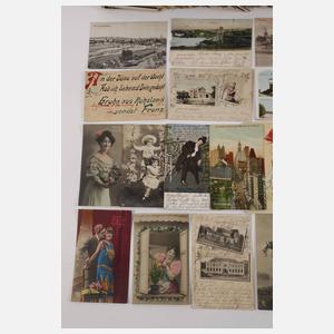 Konvolut Ansichtskarten Varia