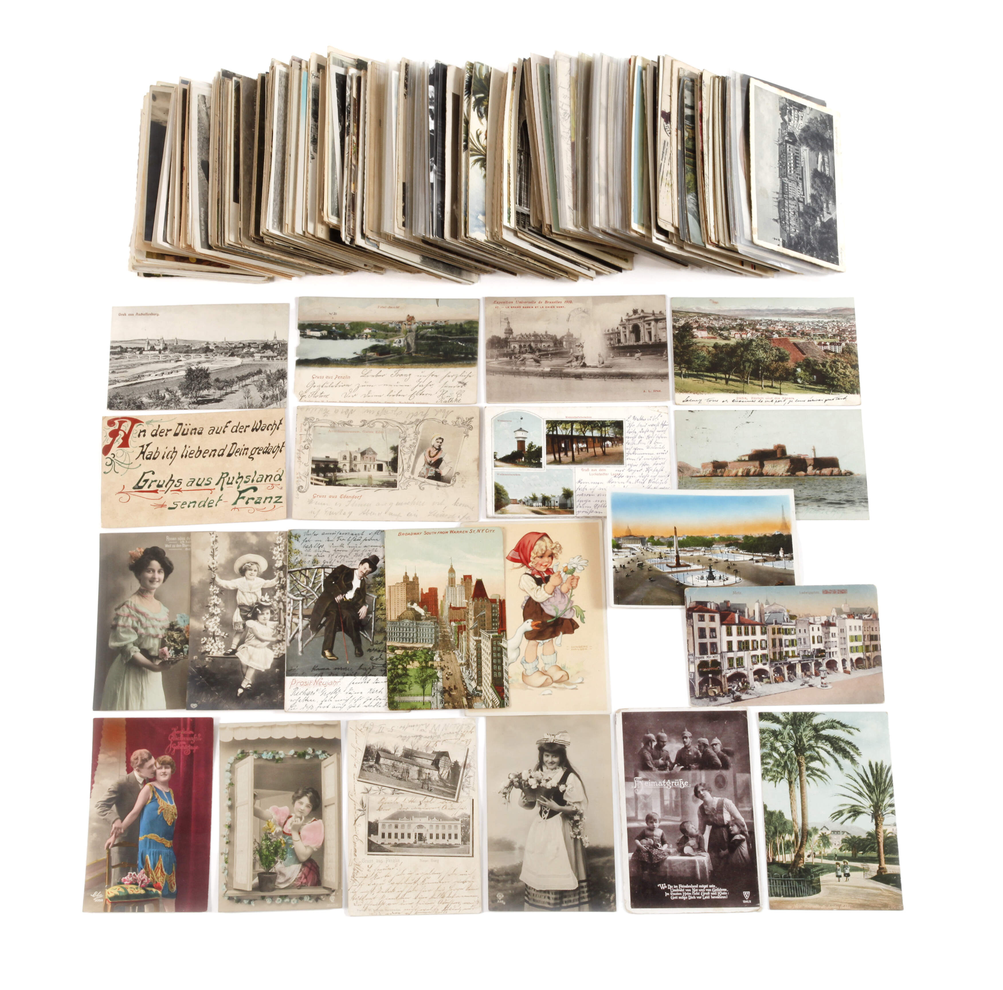 Konvolut Ansichtskarten Varia