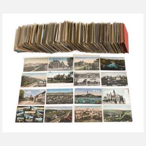 Großes Konvolut Ansichtskarten Ostdeutschland