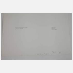 Otto Wols, zwei Fotoabzüge für Griffelkunst