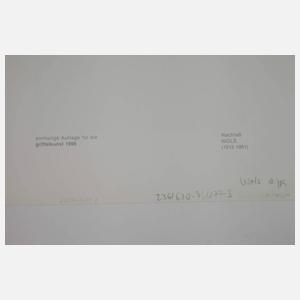 Otto Wols, Fotoabzug für Griffelkunst