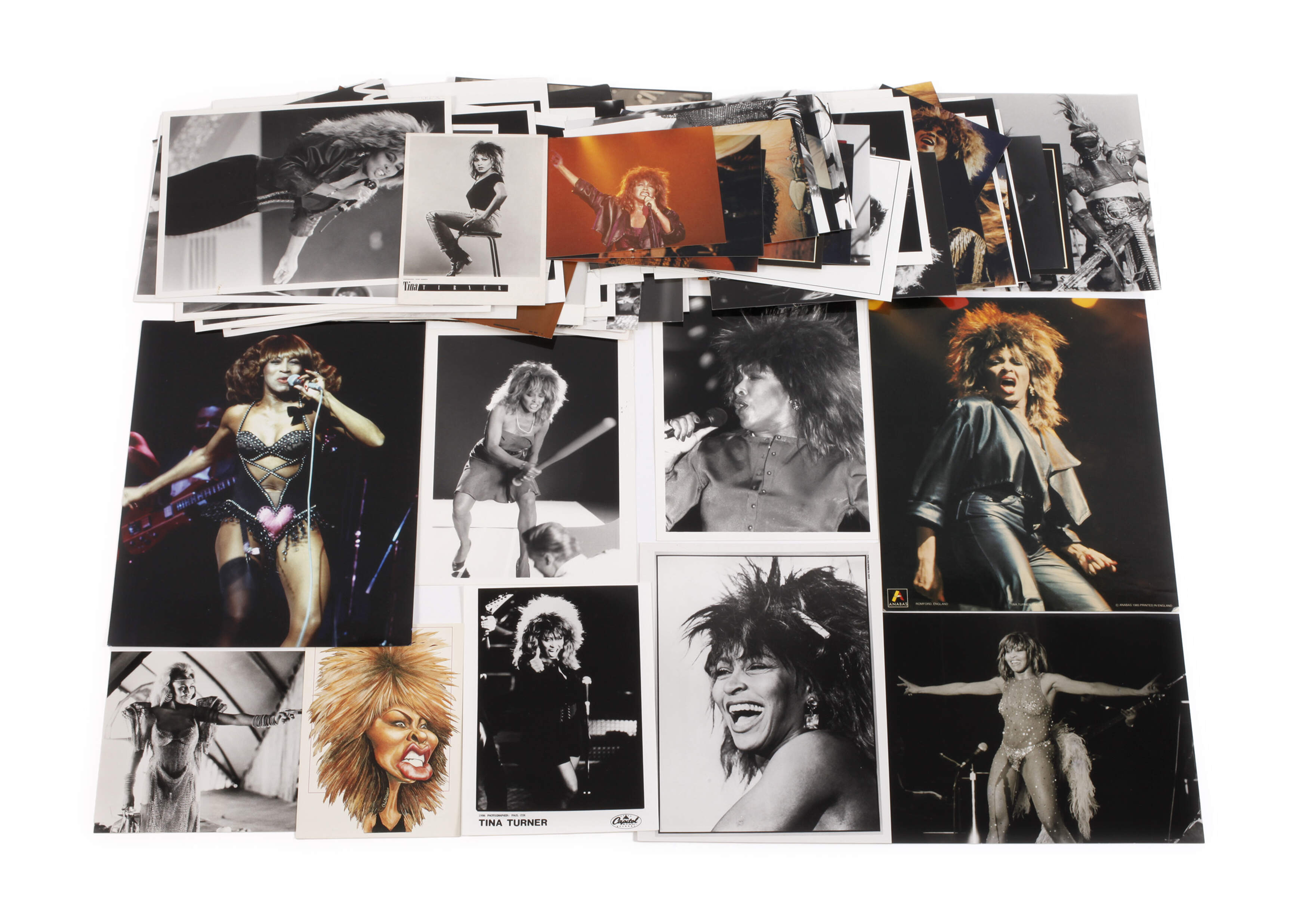 Konvolut Fotos Tina Turner