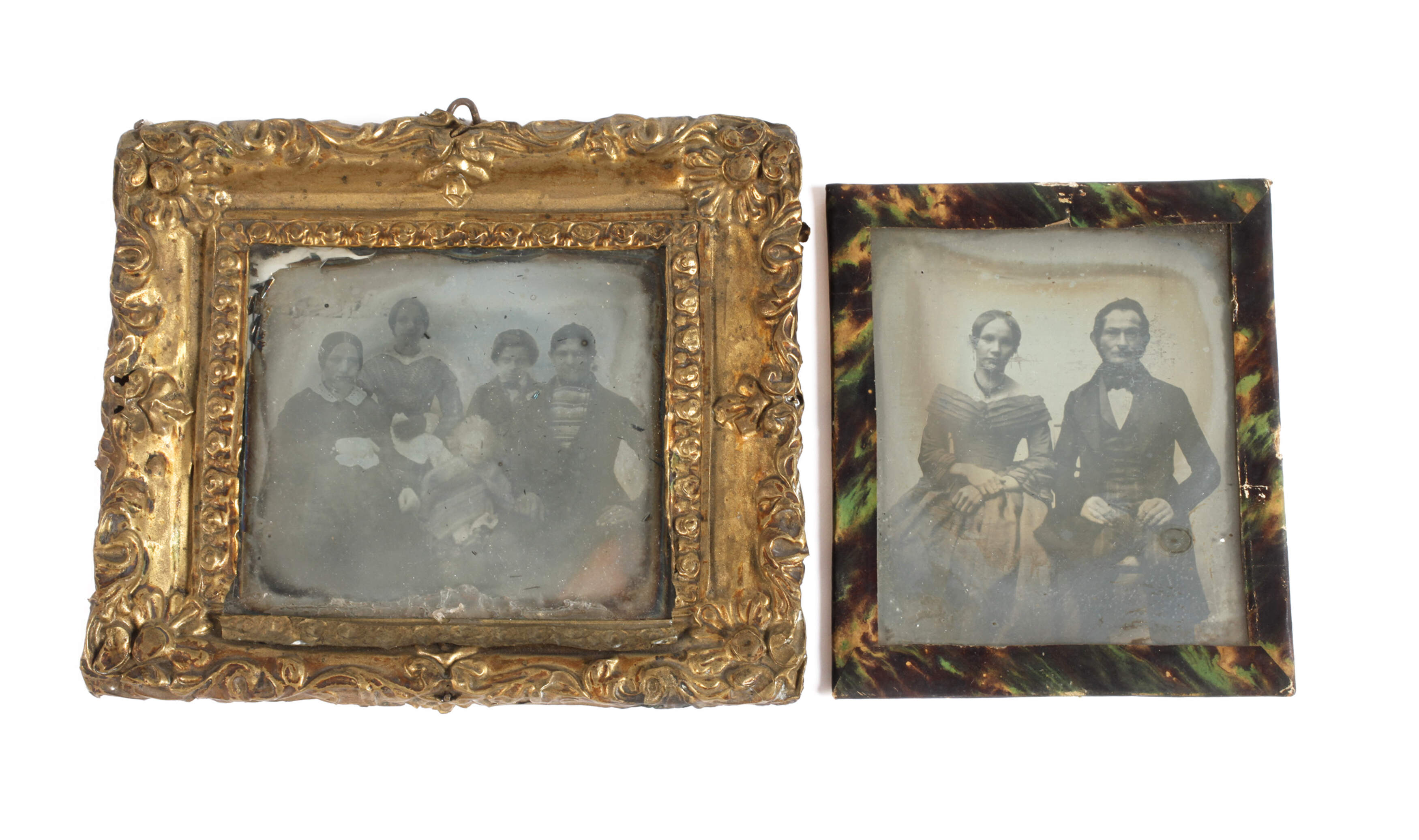 Zwei historische Fotografien