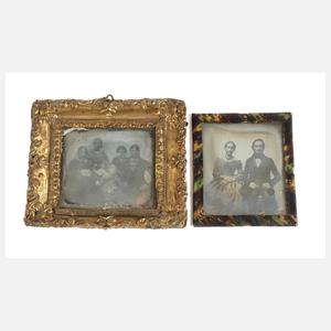 Zwei historische Fotografien