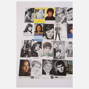 Konvolut Autogrammkarten