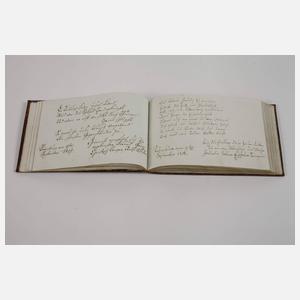 Kleines Stammbuch-Album Amicorum