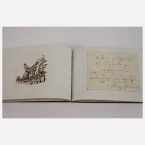 Kleines Stammbuch-Album Amicorum