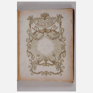 Andenkenalbum Biedermeier