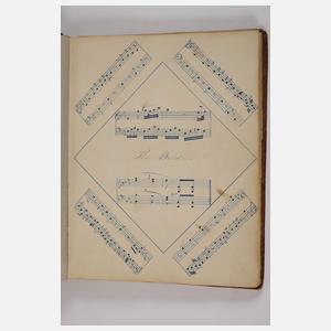 Andenkenalbum Biedermeier