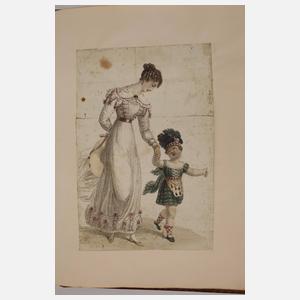 Andenkenalbum Biedermeier