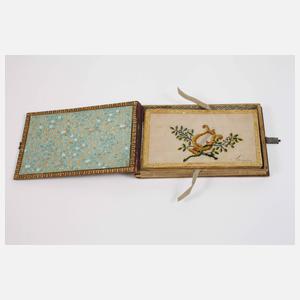 Prachtvolle Stammbuchkassette Böhmen