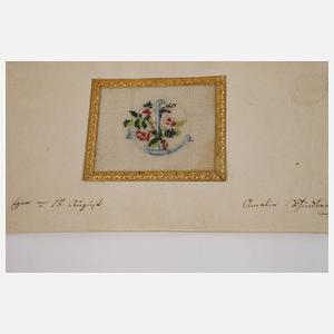 Prachtvolle Stammbuchkassette Böhmen