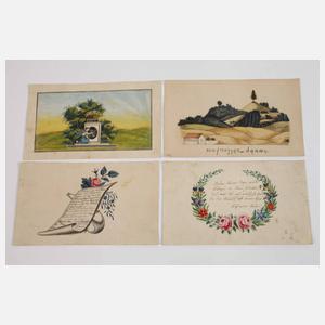 Prachtvolle Stammbuchkassette Böhmen