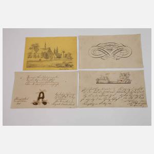 Prachtvolle Stammbuchkassette Böhmen