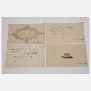 Prachtvolle Stammbuchkassette Böhmen