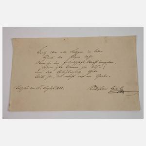 Prachtvolle Stammbuchkassette Böhmen