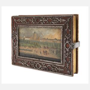 Prachtvolle Stammbuchkassette Böhmen