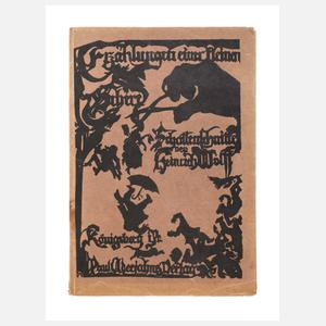 Heinrich Wolff, Schattenschnitte