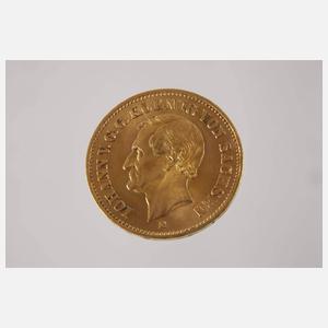 20 Mark Gold Sachsen