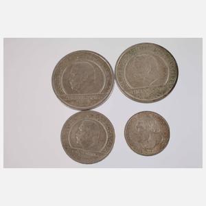 Konvolut Silbermünzen Weimar