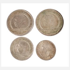 Konvolut Silbermünzen Weimar