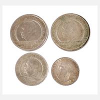 Konvolut Silbermünzen Weimar111