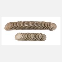 Konvolut Silbermünzen 3. Reich111