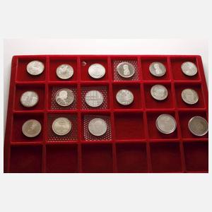 Konvolut BRD-Gedenkmünzen