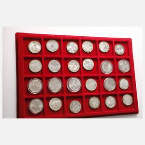 Konvolut BRD-Gedenkmünzen