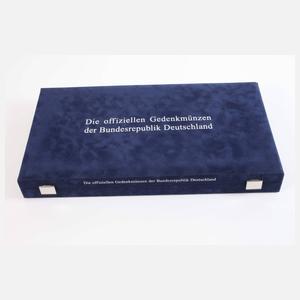 Konvolut 10 Euro BRD-Gedenkmünzen