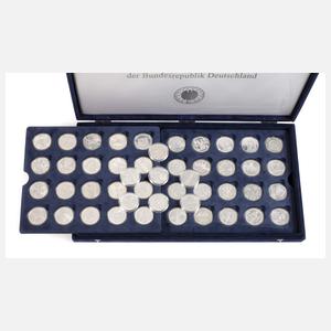 Konvolut 10 Euro BRD-Gedenkmünzen