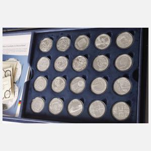 Konvolut 10 Euro BRD-Gedenkmünzen