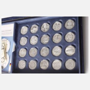 Konvolut 10 Euro BRD-Gedenkmünzen